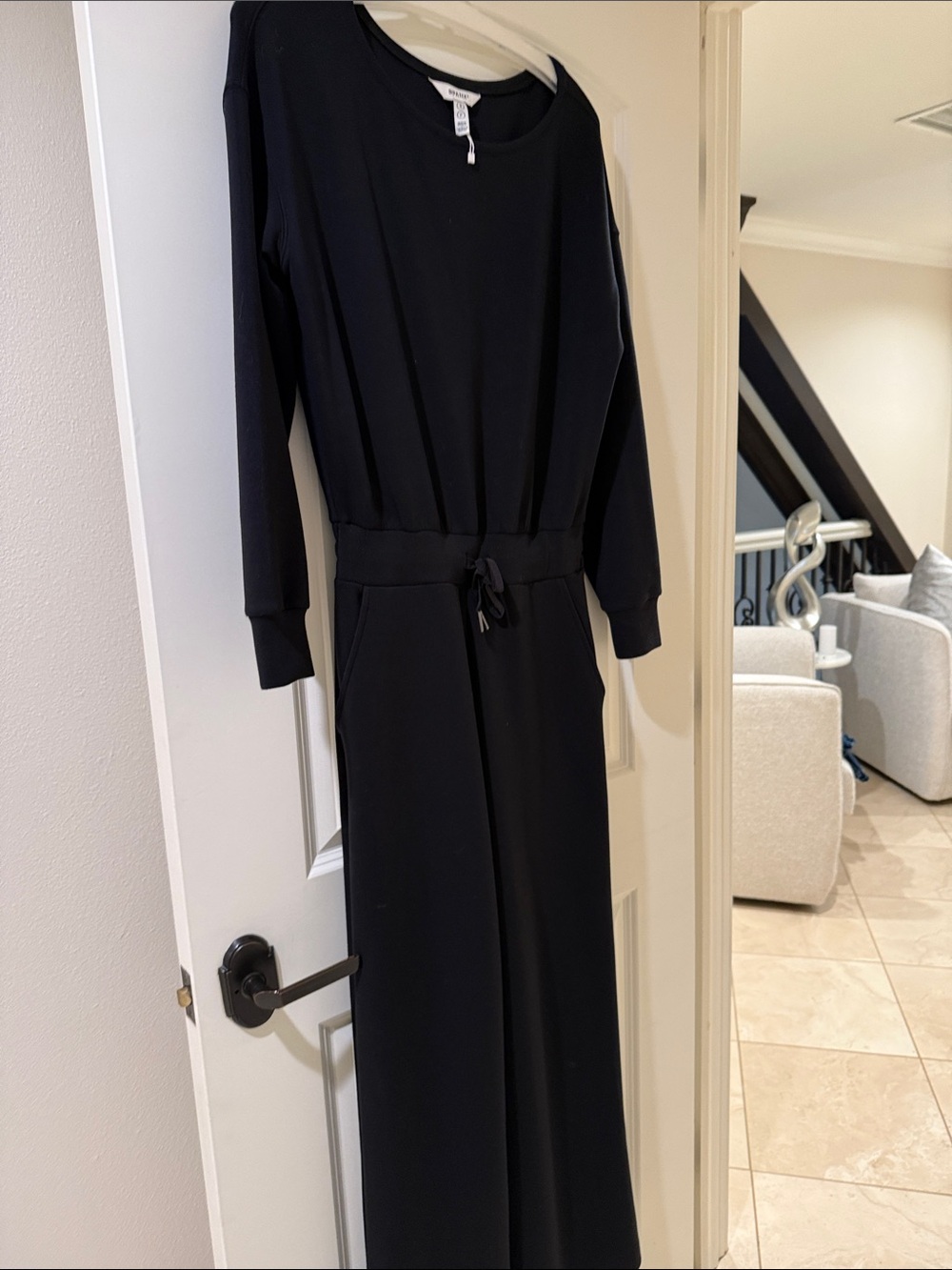 Spanx blk jumpsuit